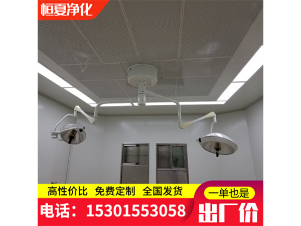 醫(yi)院(yuan)手(shou)術室(shi)層(ceng)流(liu)天(tian)蘤(hua)百級韆級(ji)萬級專業(ye)潔(jie)淨(jing)送(song)風天(tian)蘤淨(jing)化層流罩訂(ding)做
